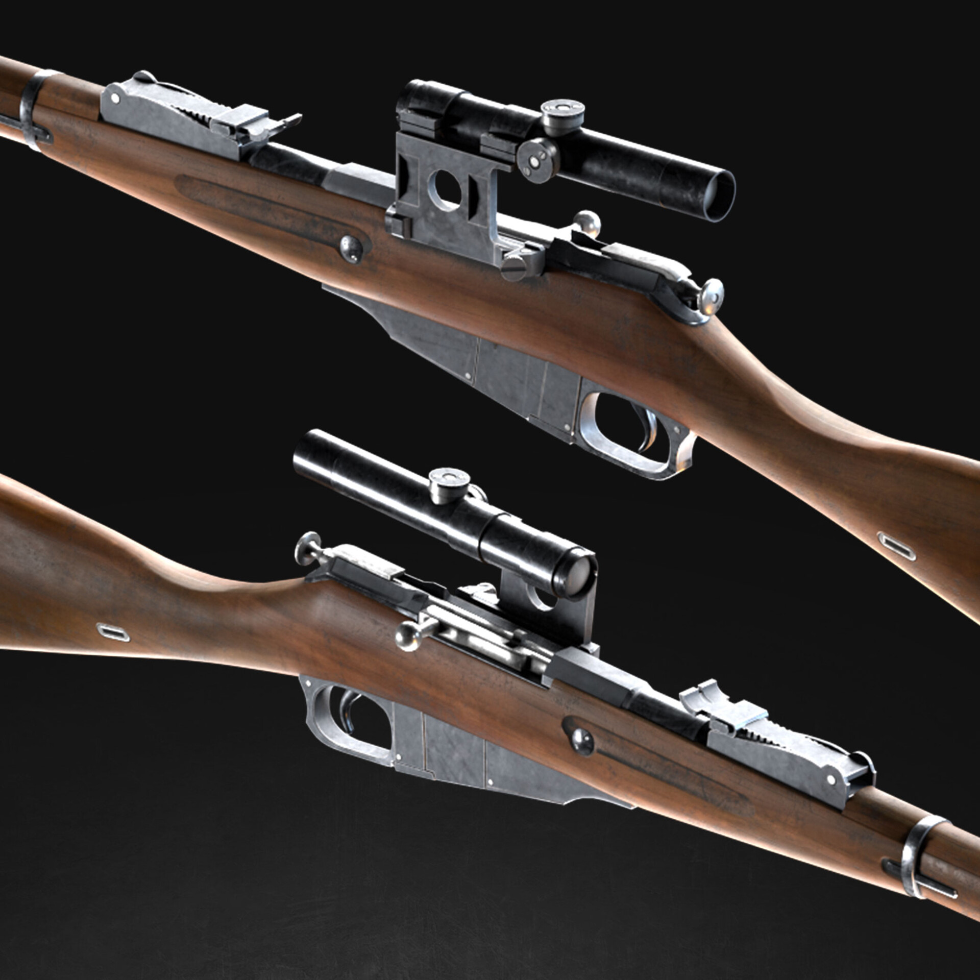 ArtStation - Mosin Nagant