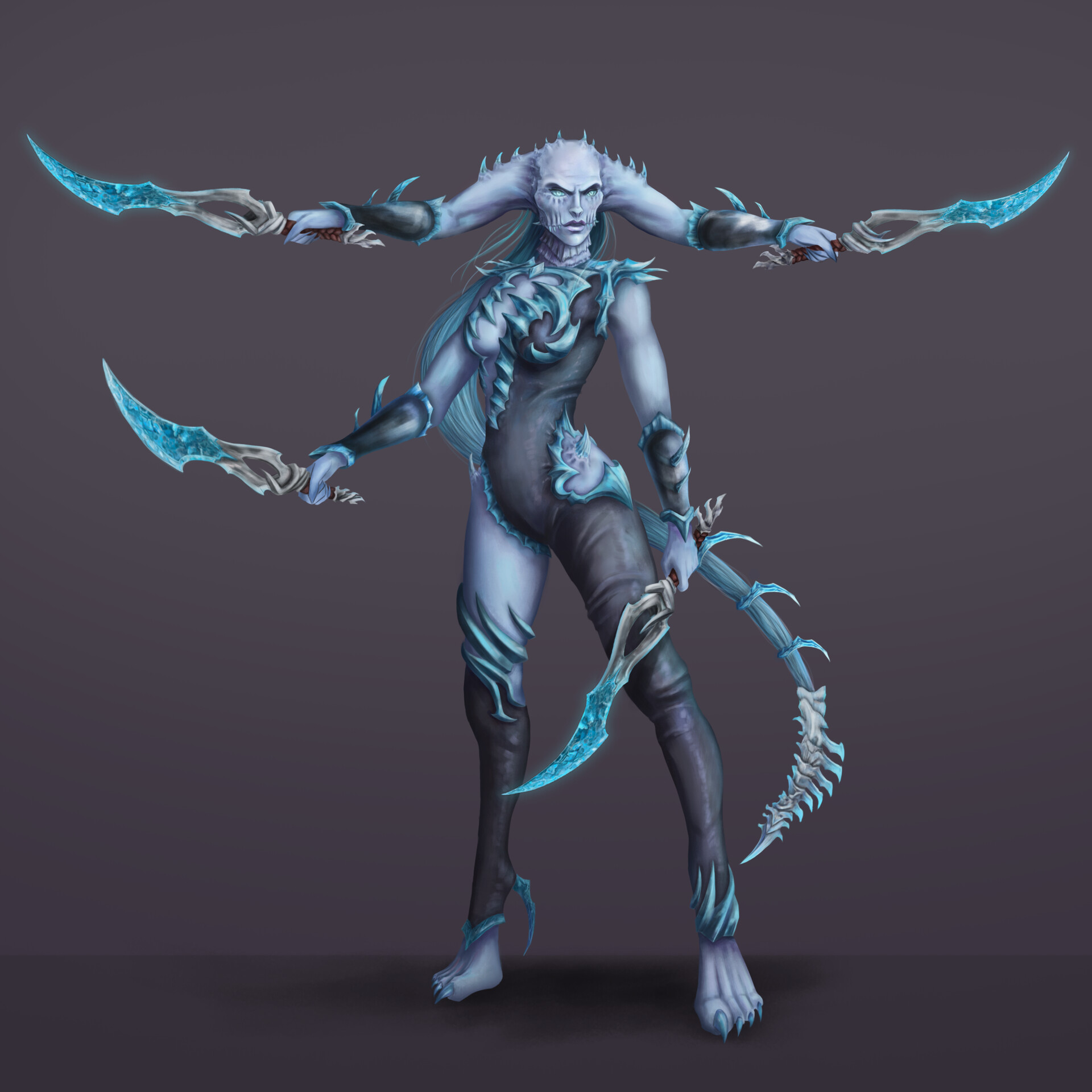 ArtStation - Dragon Blade Dancer