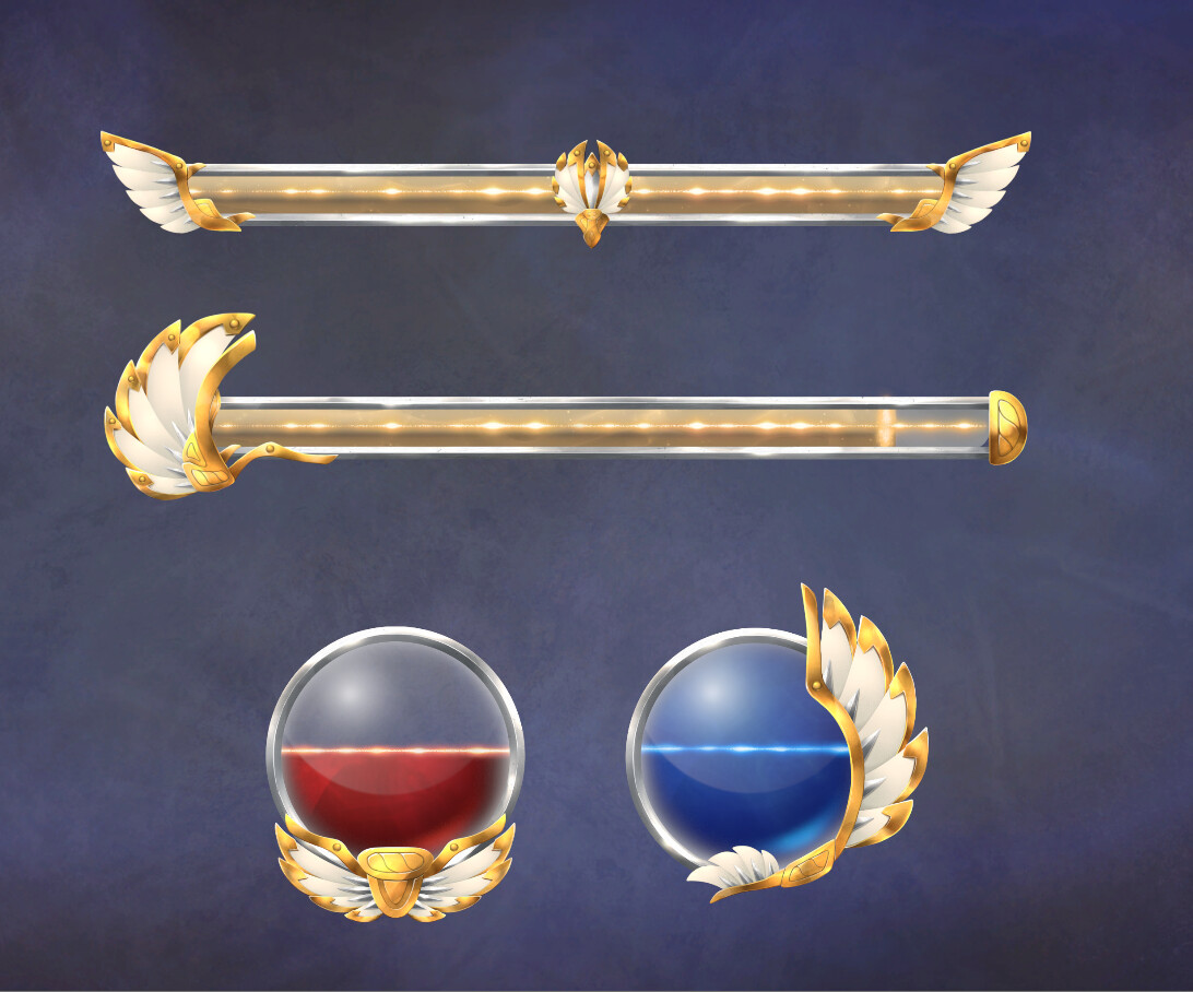 Ultimate health bar pack