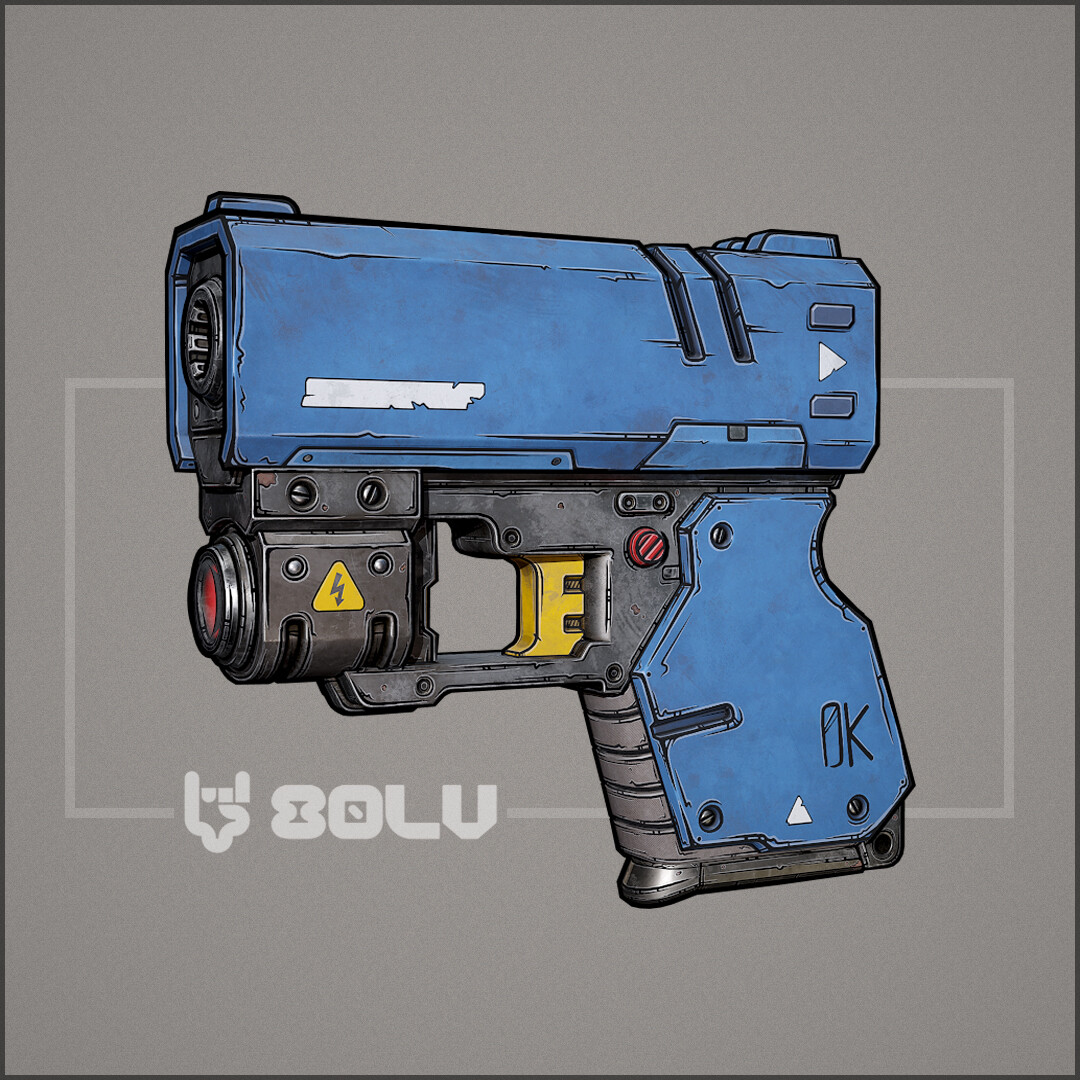 80LV Article - Making a Compact Gun in the Borderlands Style