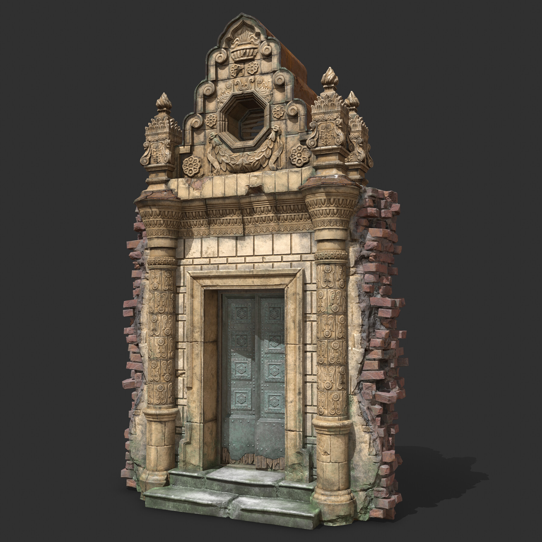 ArtStation Old Abandoned Door
