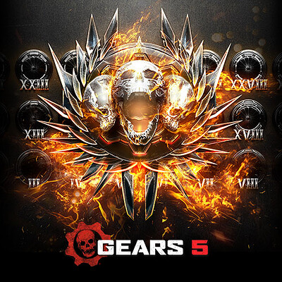 mike tam - Gears 5 Inverted Omen Health System