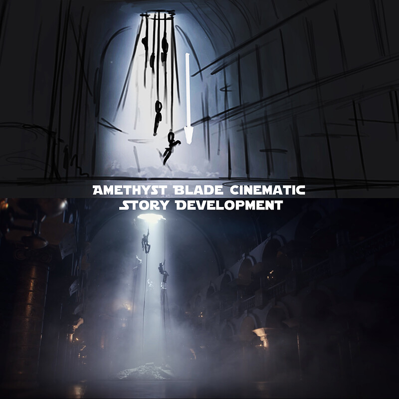 Amethyst Blade Cinematic - Story Dev