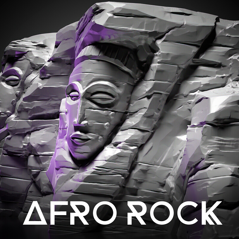 1H ~  Daily Rock  sculpting challenge