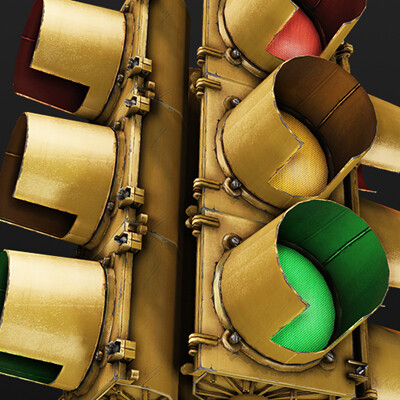 ArtStation - Traffic Light