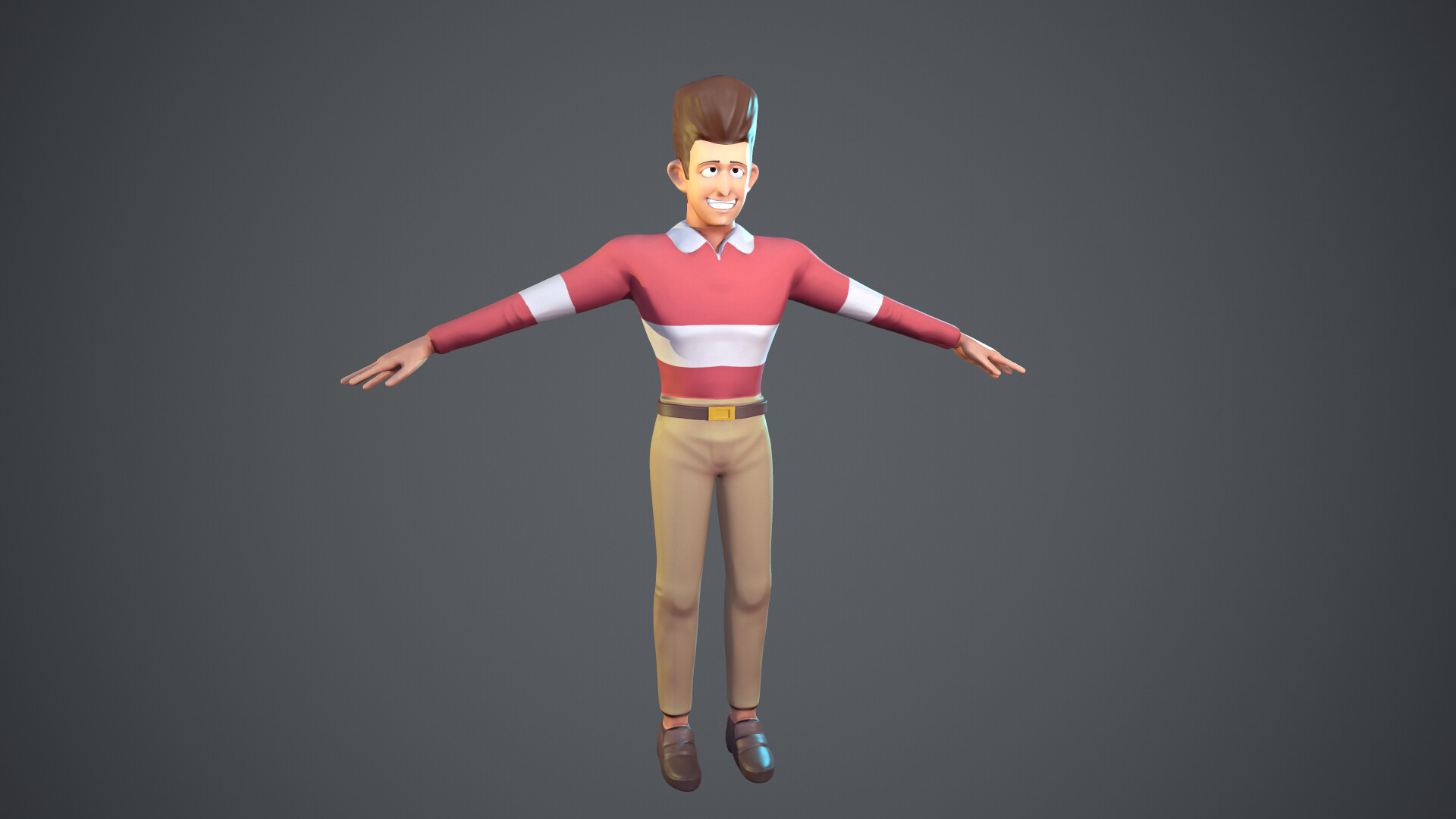 ArtStation - JFK Clone High 3D Model