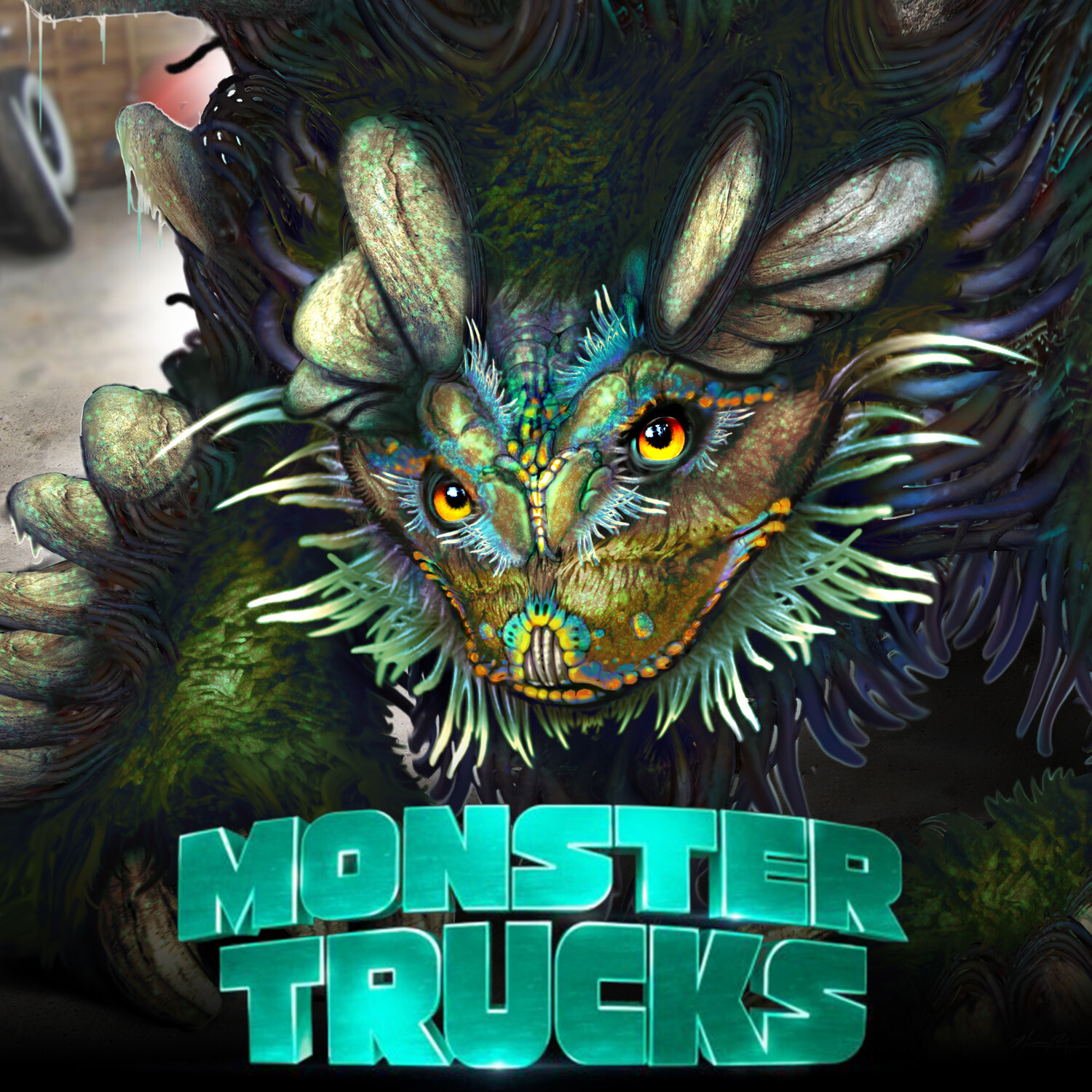 ArtStation - Monster Trucks - Alternate Creech Color Options