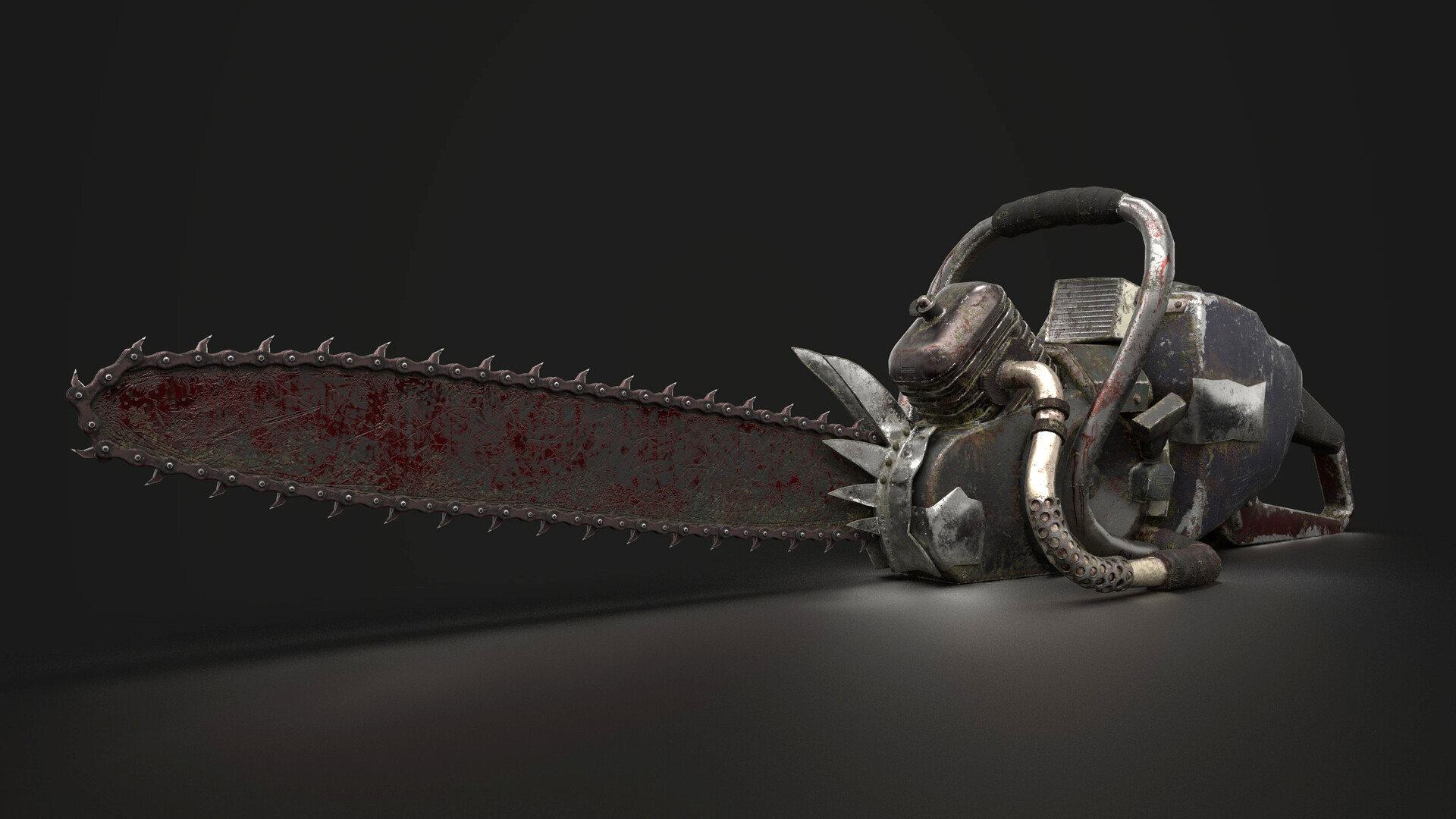 Artstation The Hillbilly Chainsaw