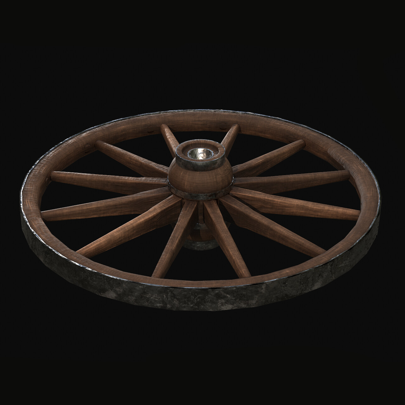 ArtStation Old Wheel   Matej Biskup Matej Biskup Screenshot005 