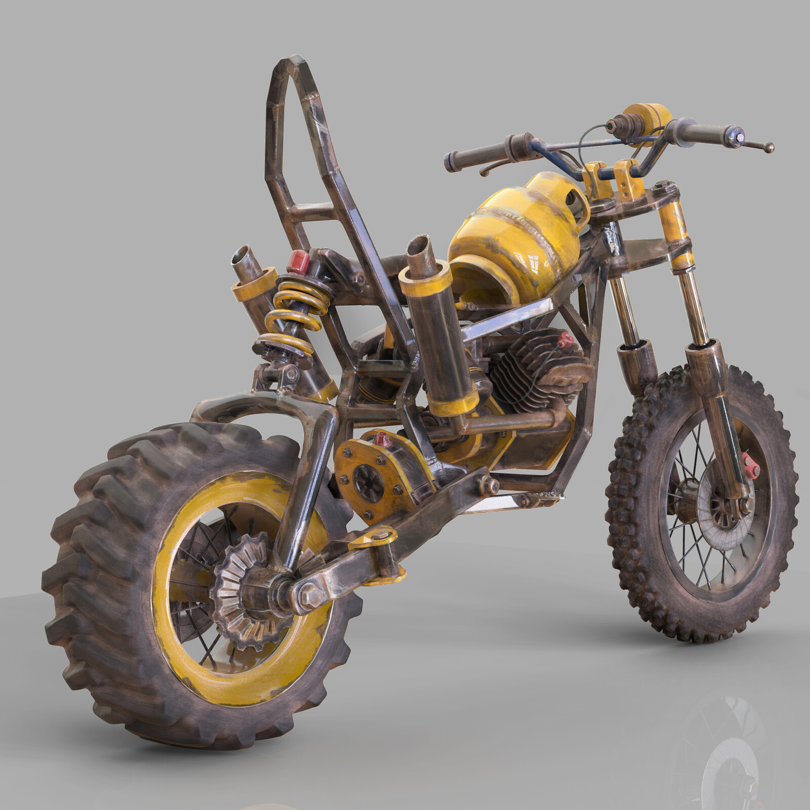 Muscle all terrain bike!