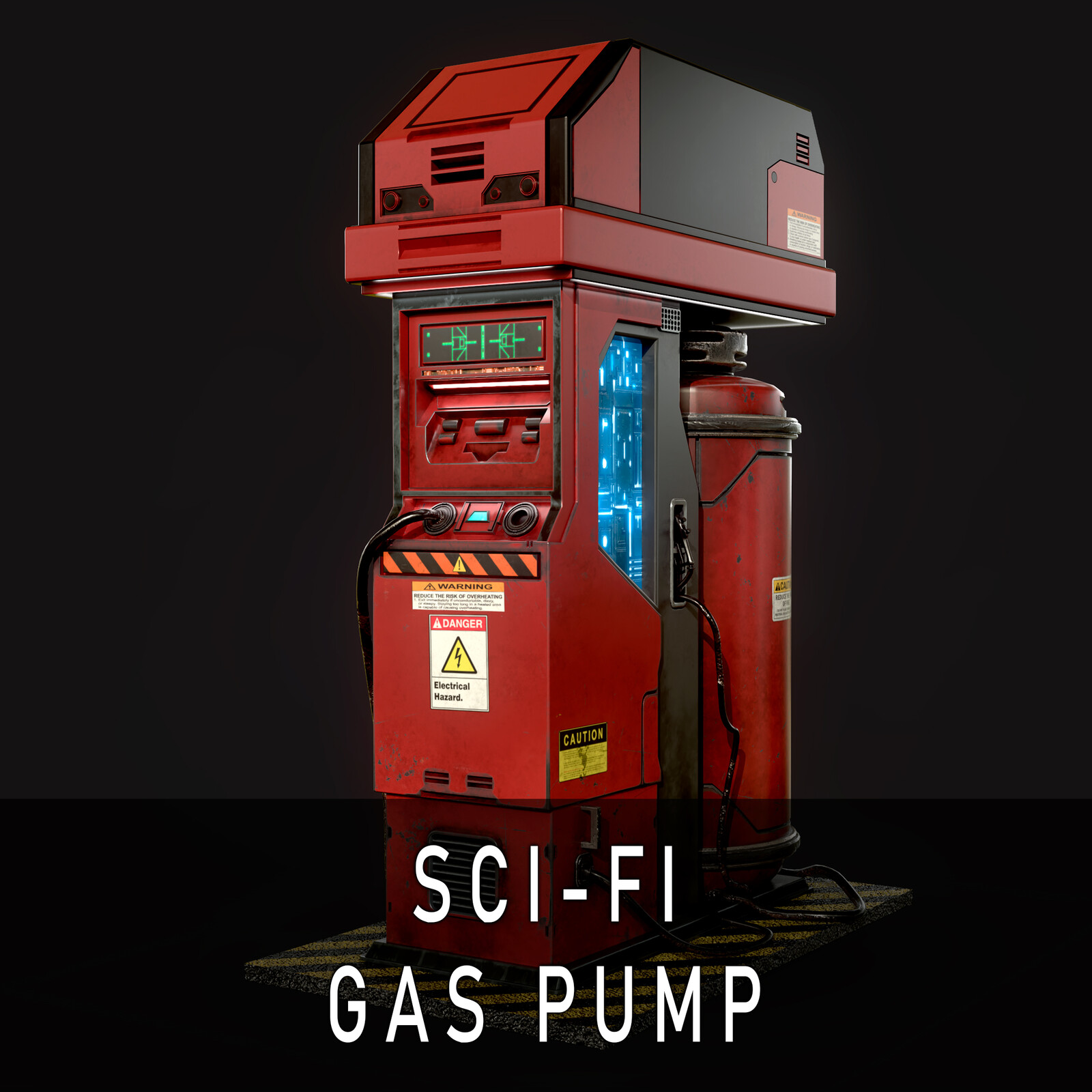 Sci-Fi Gas Pump