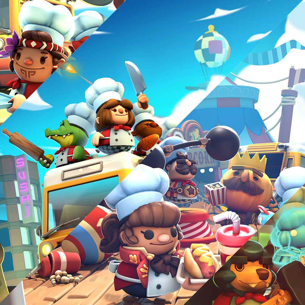 Artstation Overcooked 2 Key Arts Luke Viljoen