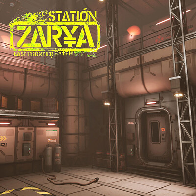 AnvioVR Station Zarya - "Level 2" Emergency lighting