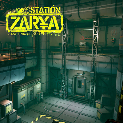 AnvioVR Station Zarya - "Level 2" Normal lighting