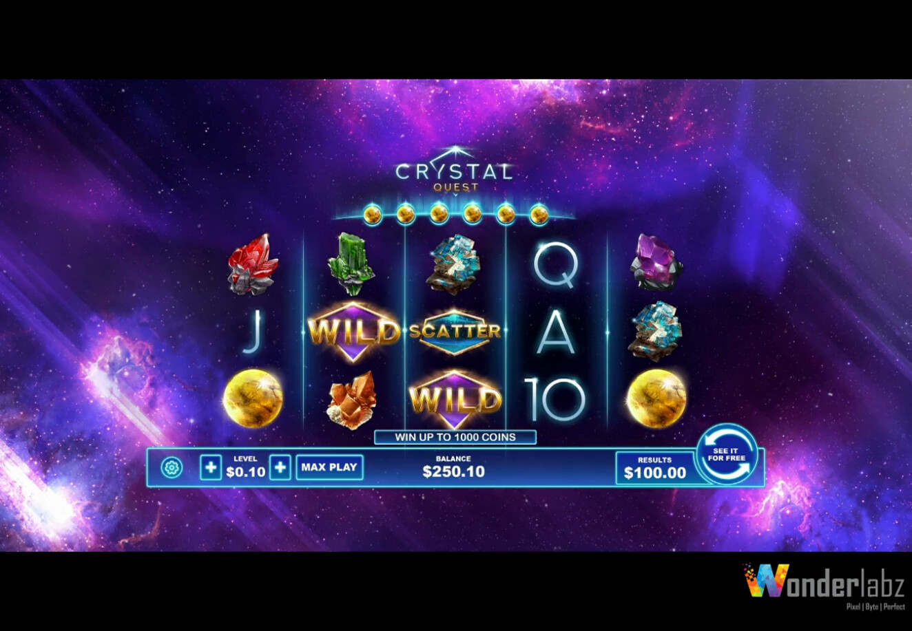 Crystal Quest Animation