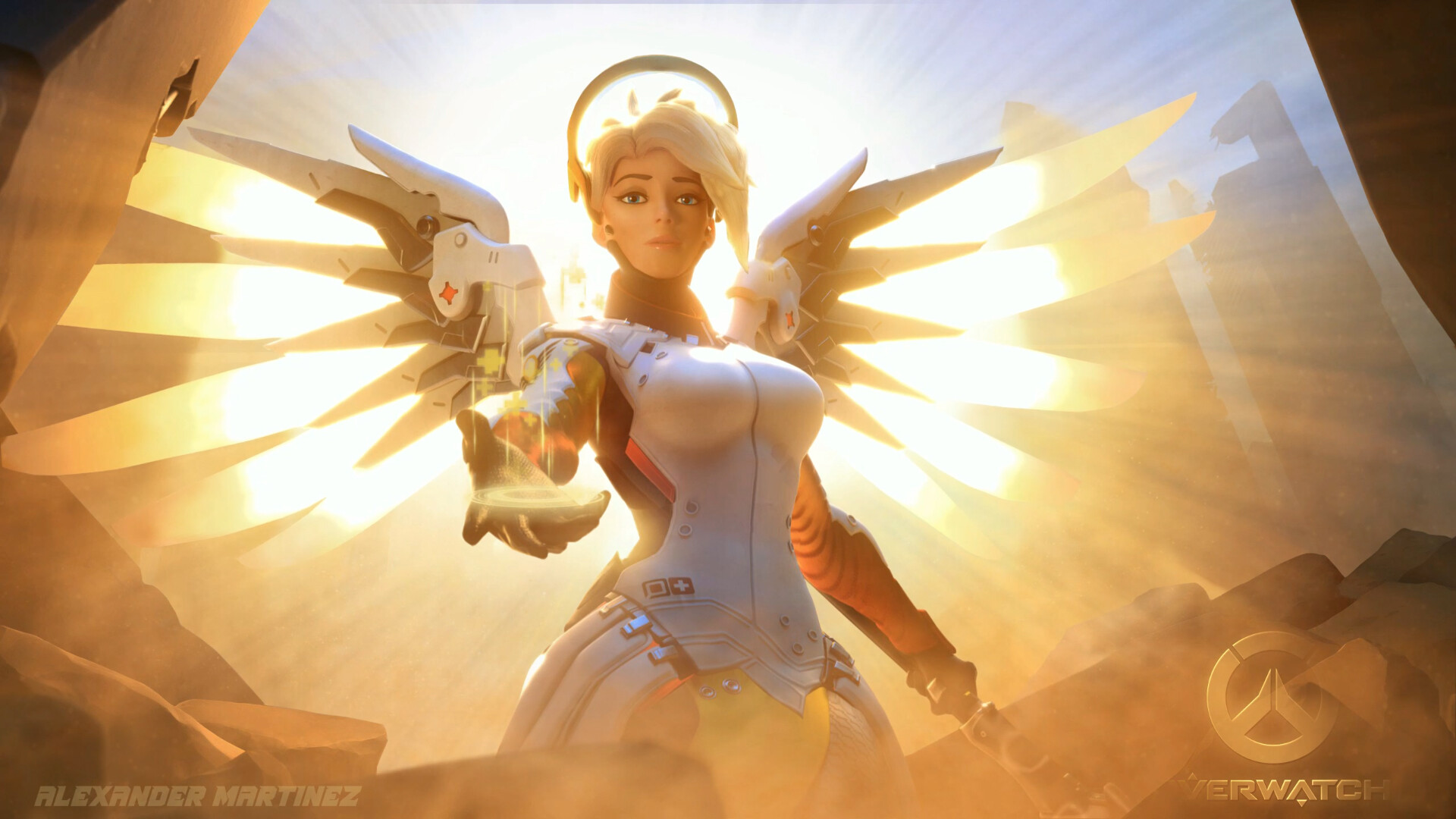 ArtStation - Mercy Overwatch