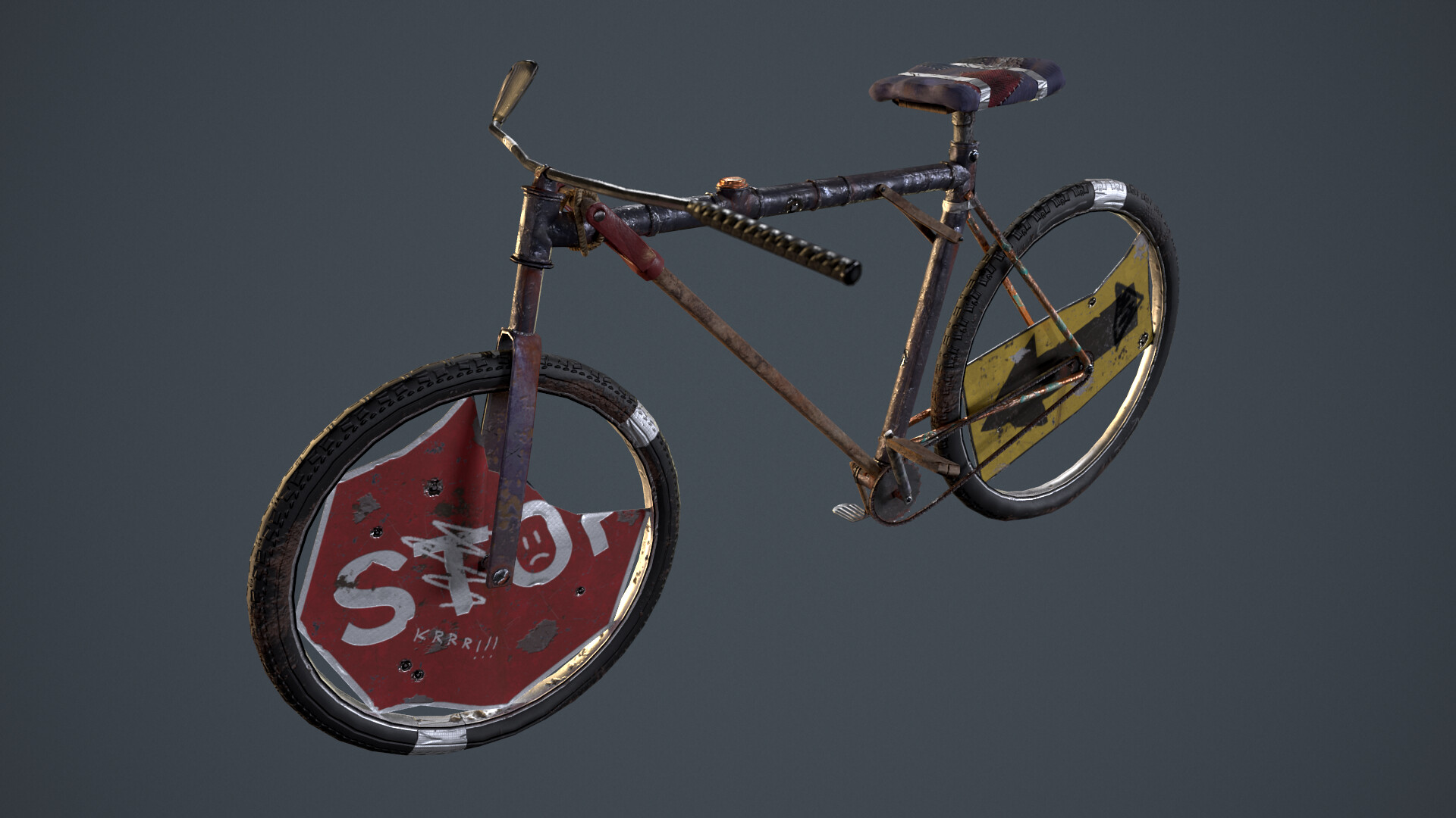 ArtStation Bicycle Rust