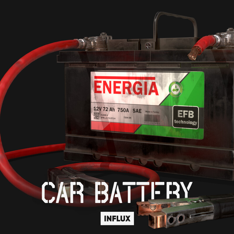 ArtStation - Car Battery