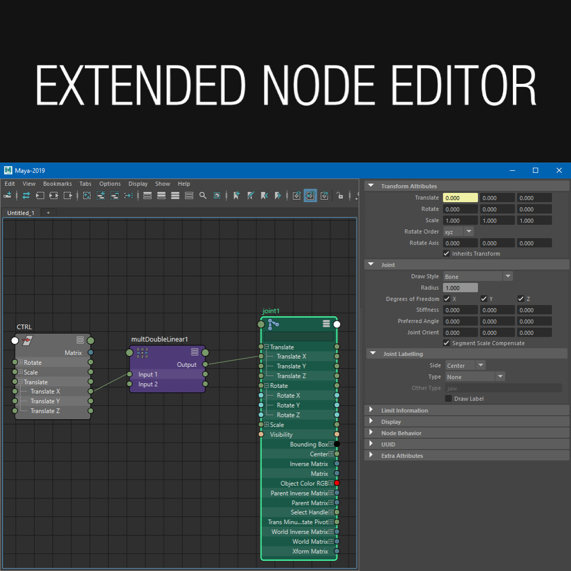 ArtStation - Extended Node Editor