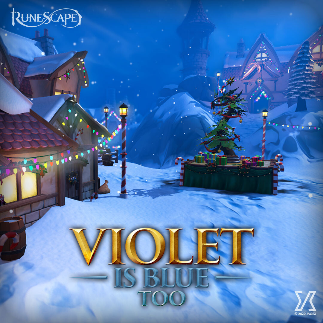 ArtStation - Runescape - Christmas Village 2023