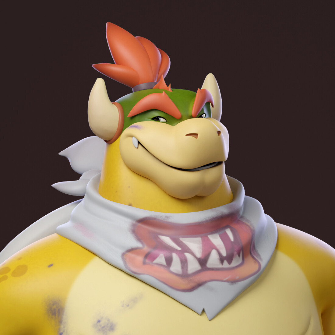 ArtStation - Bowser Jr. as the Hero