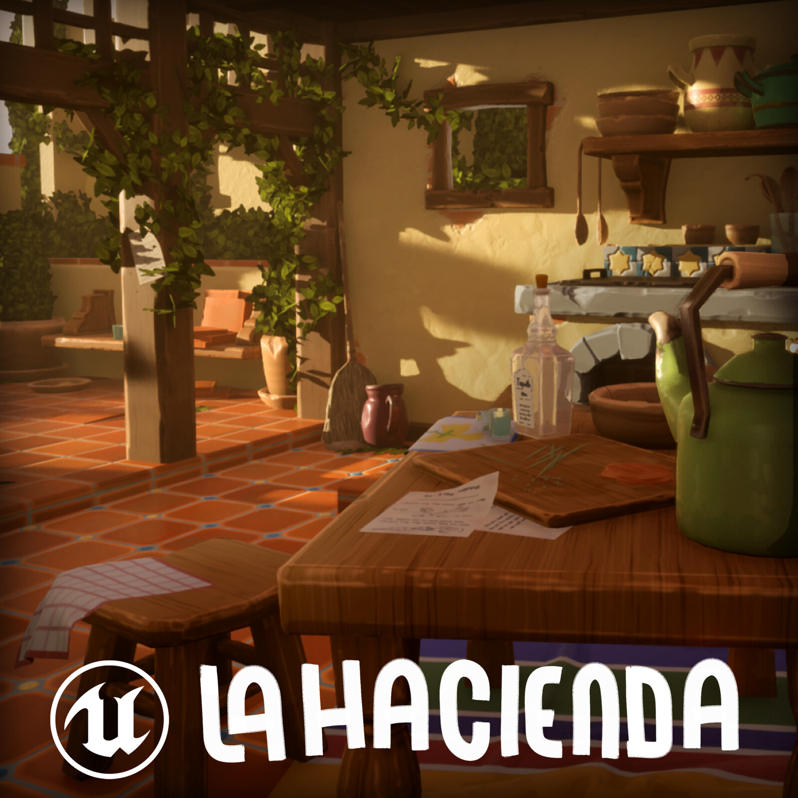 La Hacienda - UE4 Environment