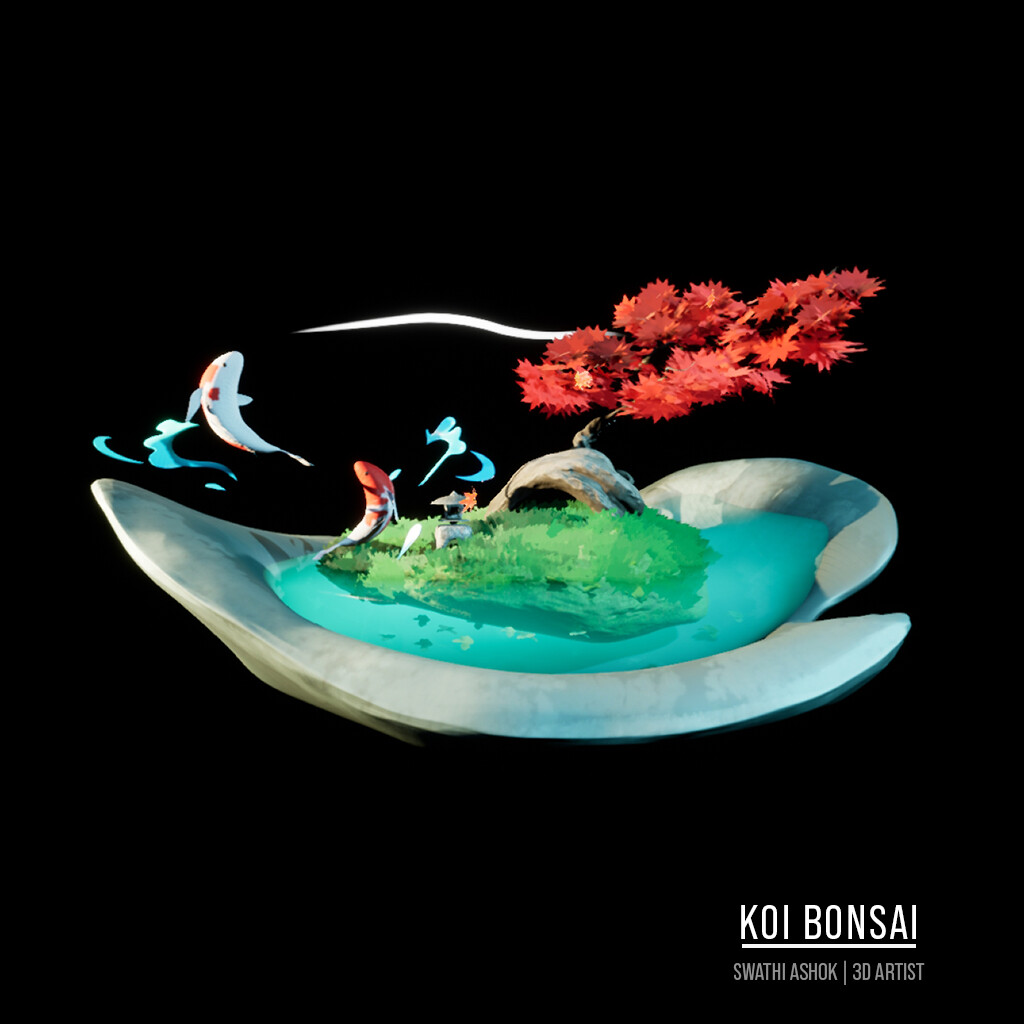 ArtStation - Koi Bonsai