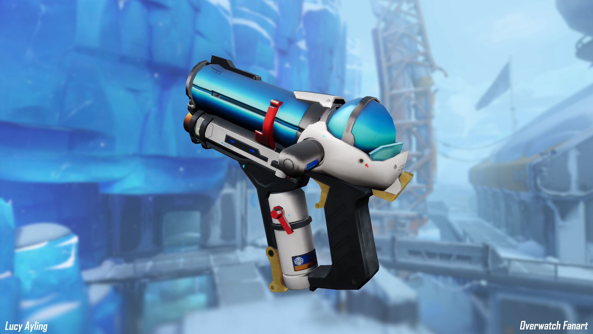 ArtStation - Mei's Endothermic Blaster - Overwatch Fanart, Lucy Ayling