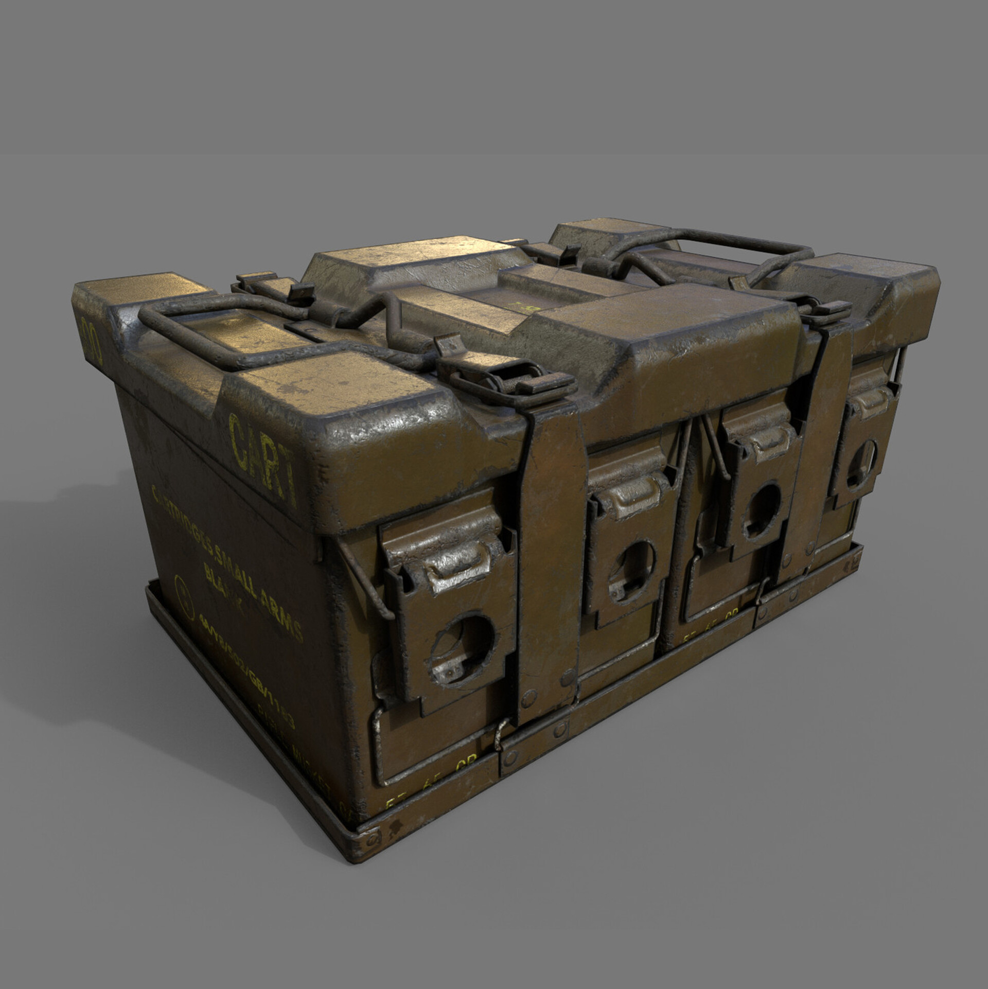 ArtStation - World war 3 Ammo Crate