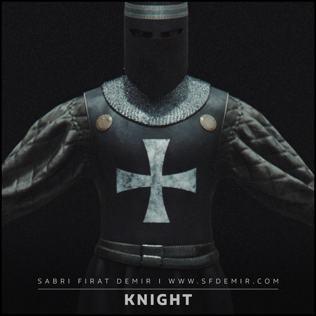 Medieval - Knight Character 3D Model