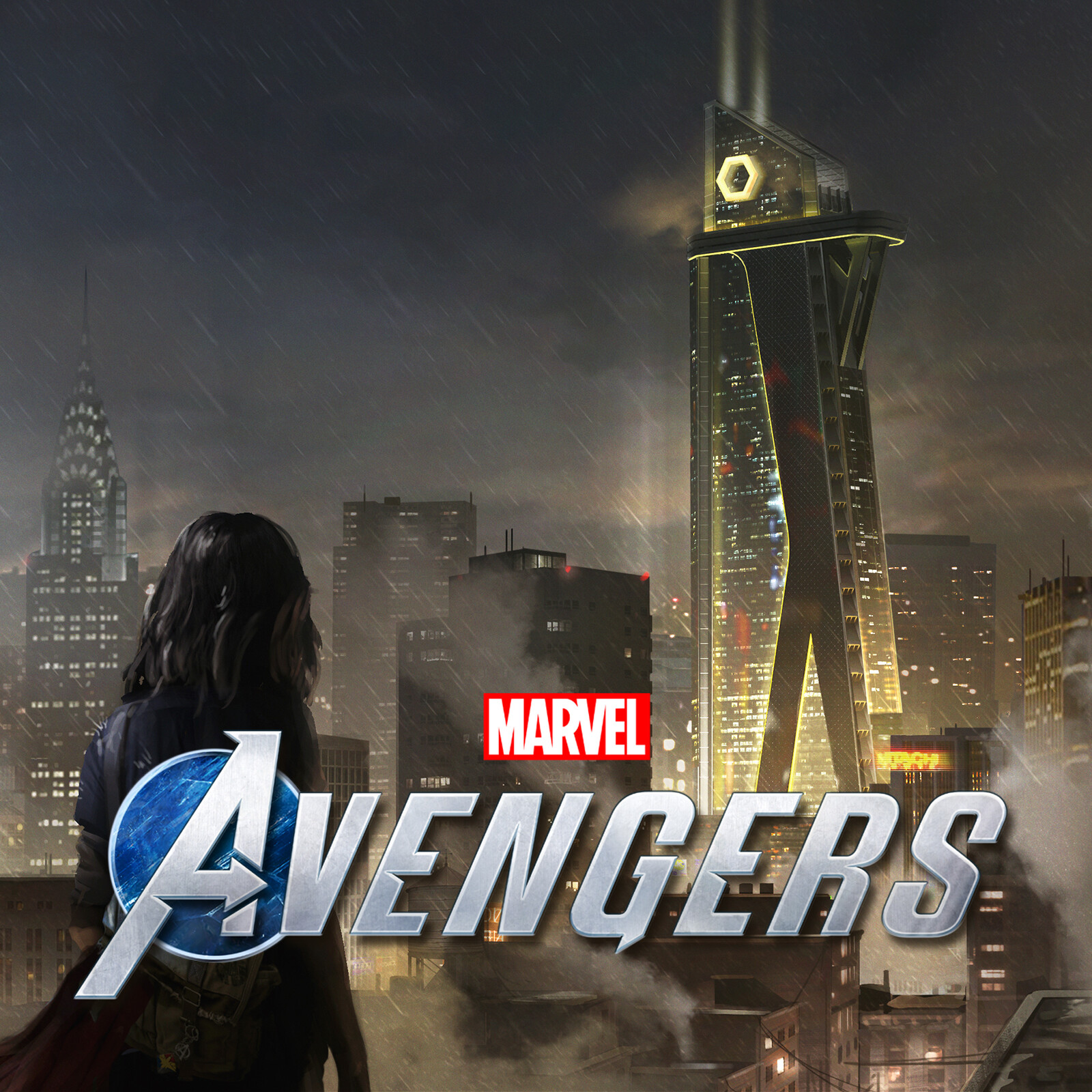 Marvels Avengers Jersey City Vista - A.I.M. Tower