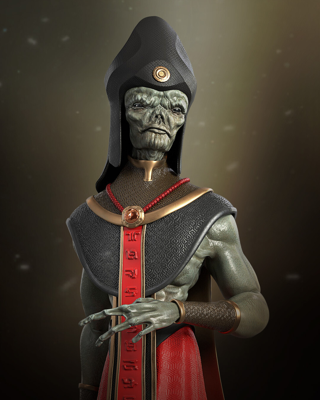 NUIM THOL, the Drakkalys master bishop