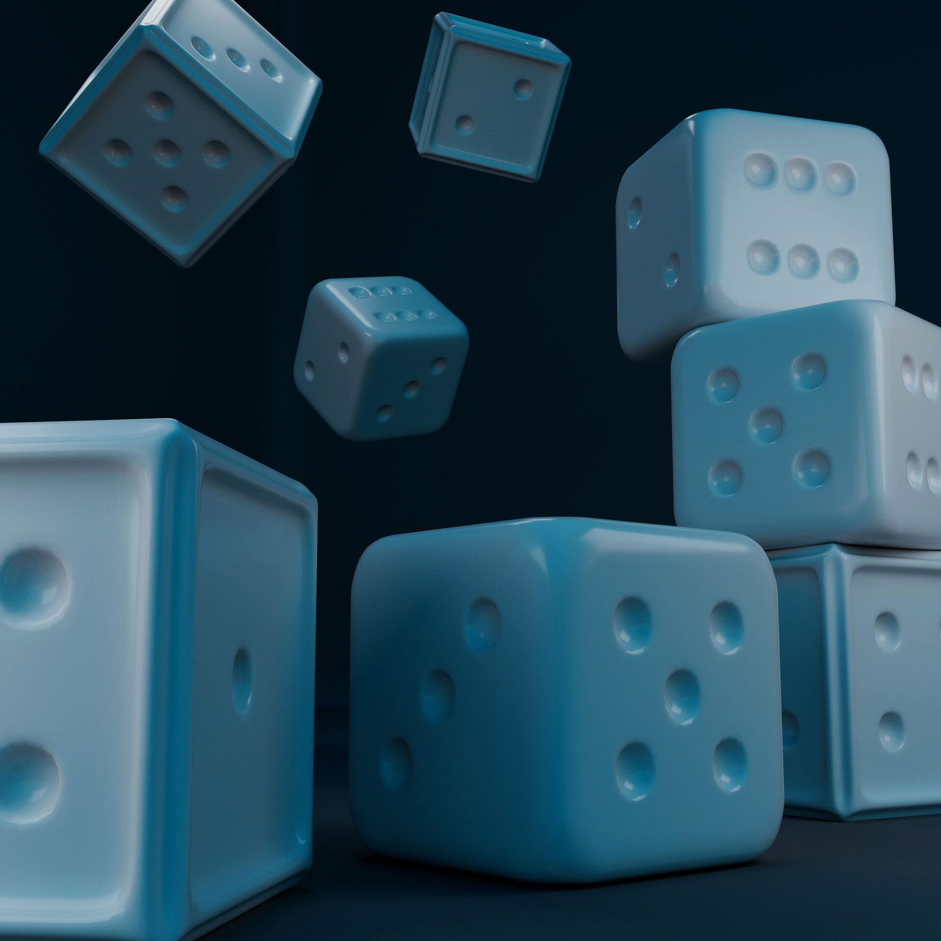 ArtStation - 3D Dice Model