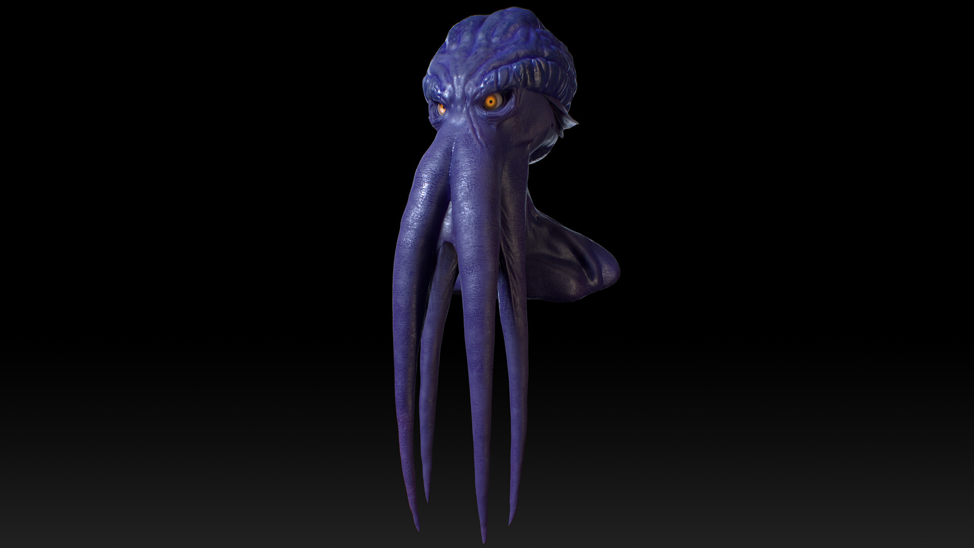 ArtStation - Mindflayer Bust