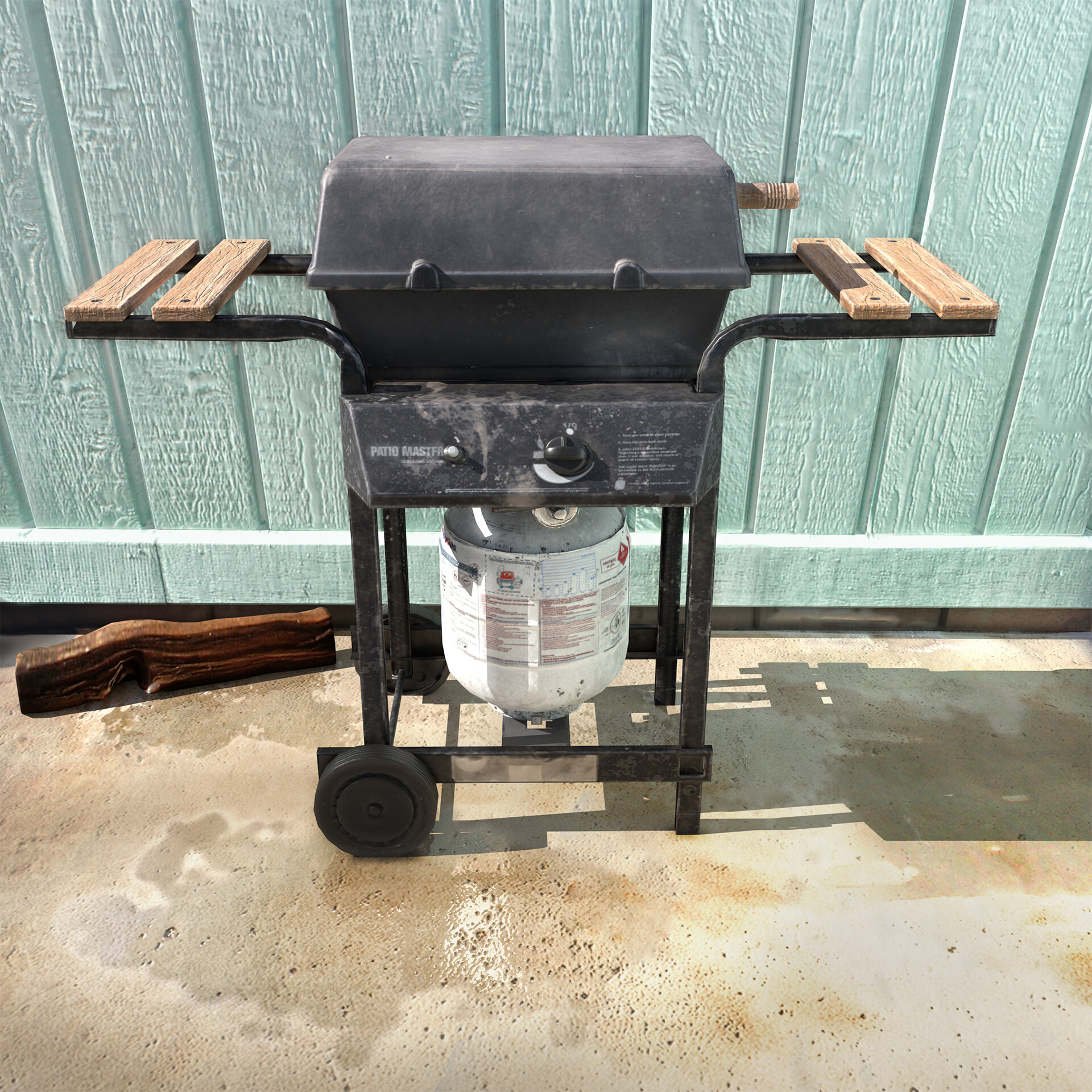 ArtStation - Propane Grill Model