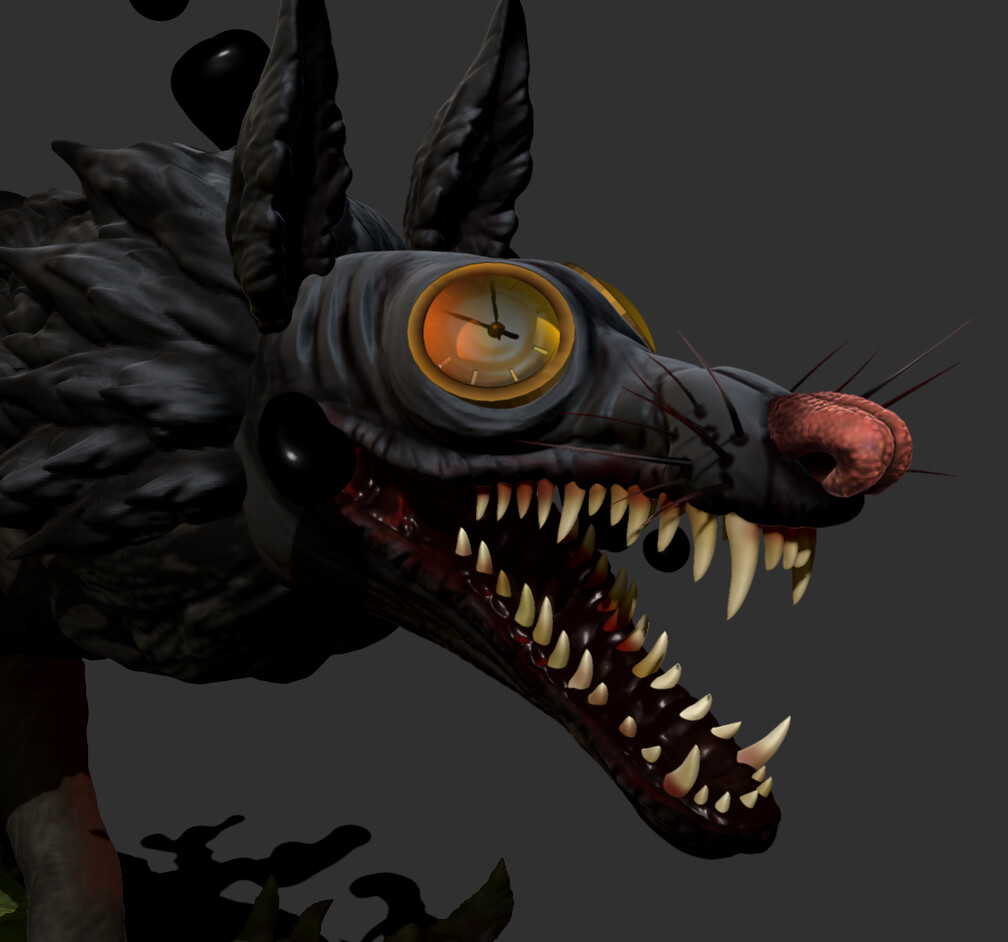 ArtStation Clockwork Wolf