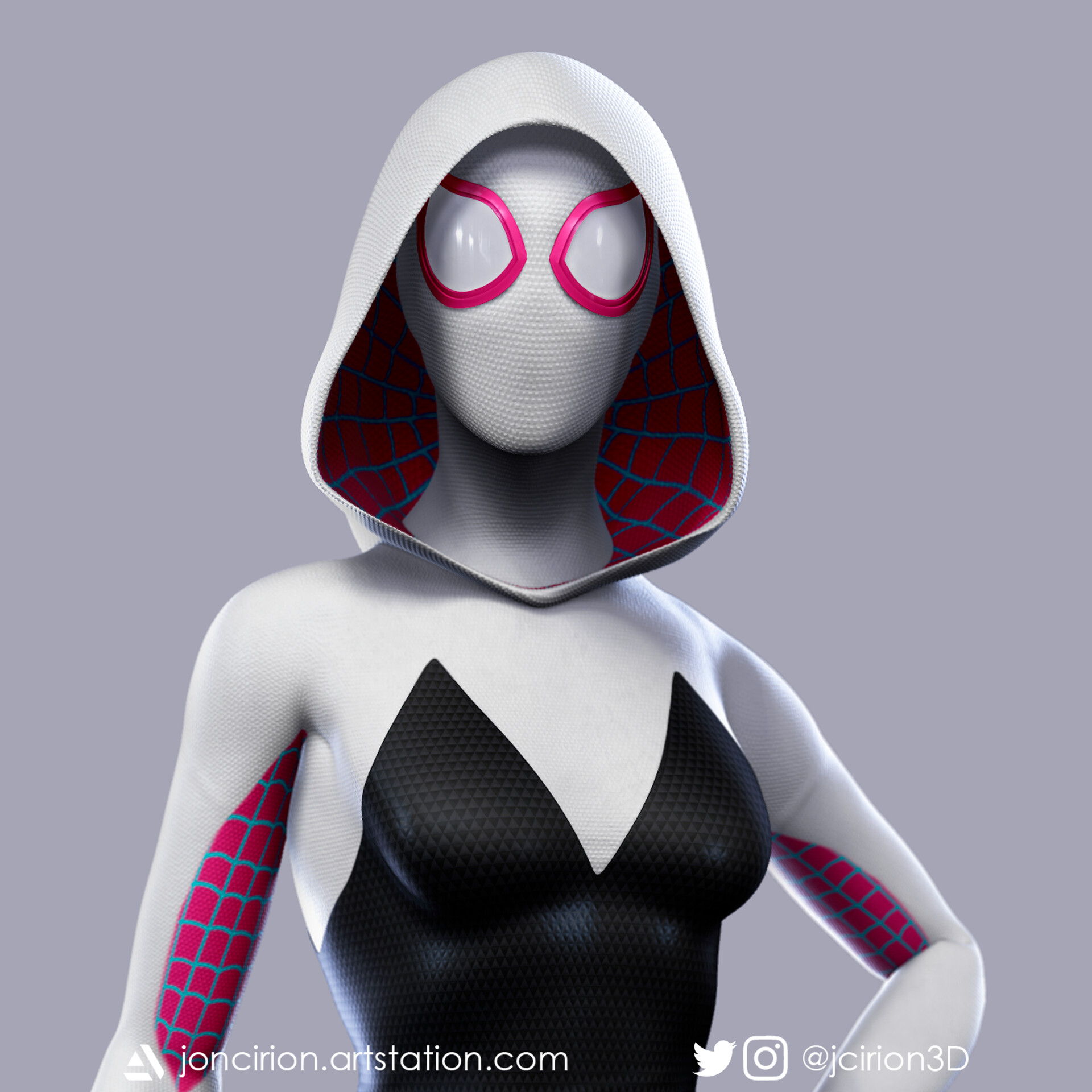 ArtStation - SpiderGwen - Gwen Stacy