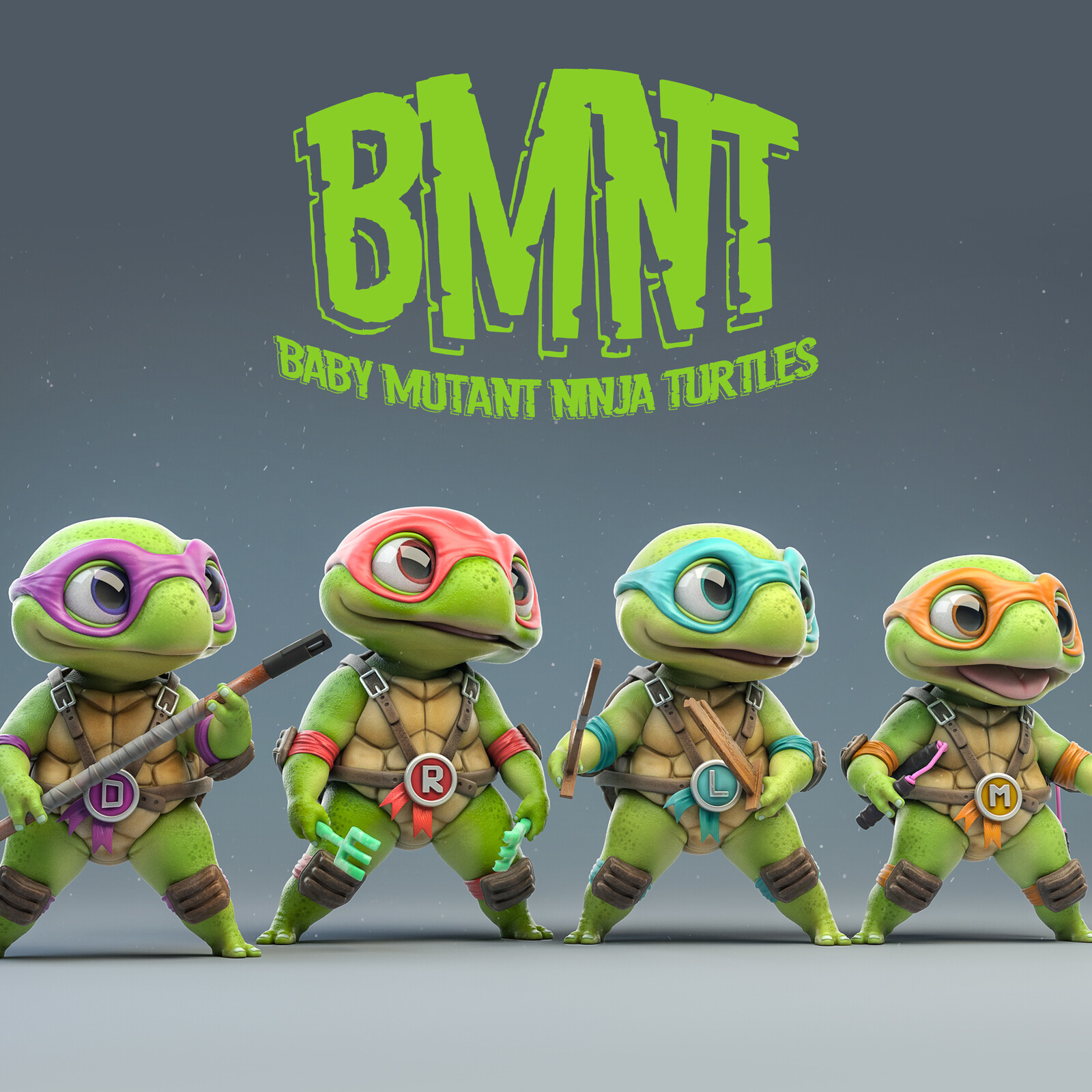 BMNT // Baby Mutant Ninja Turtles