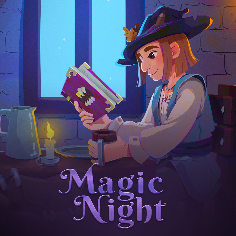 ArtStation - Magic Night - Illustration