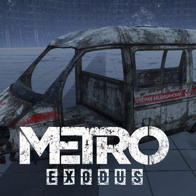 ArtStation - METRO Exodus Gaz Texture