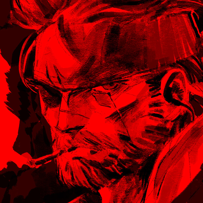 ArtStation - MGS Big Boss and Inktober 2020 stuff