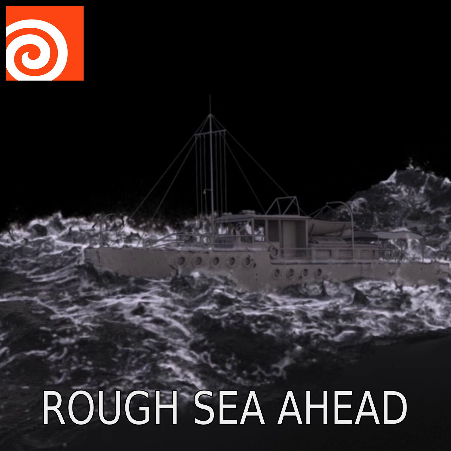 ArtStation - Rough Sea Ahead! | Houdini Ocean Practice