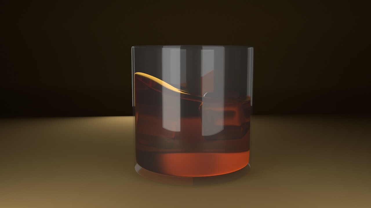 Whiskey Glass Rig