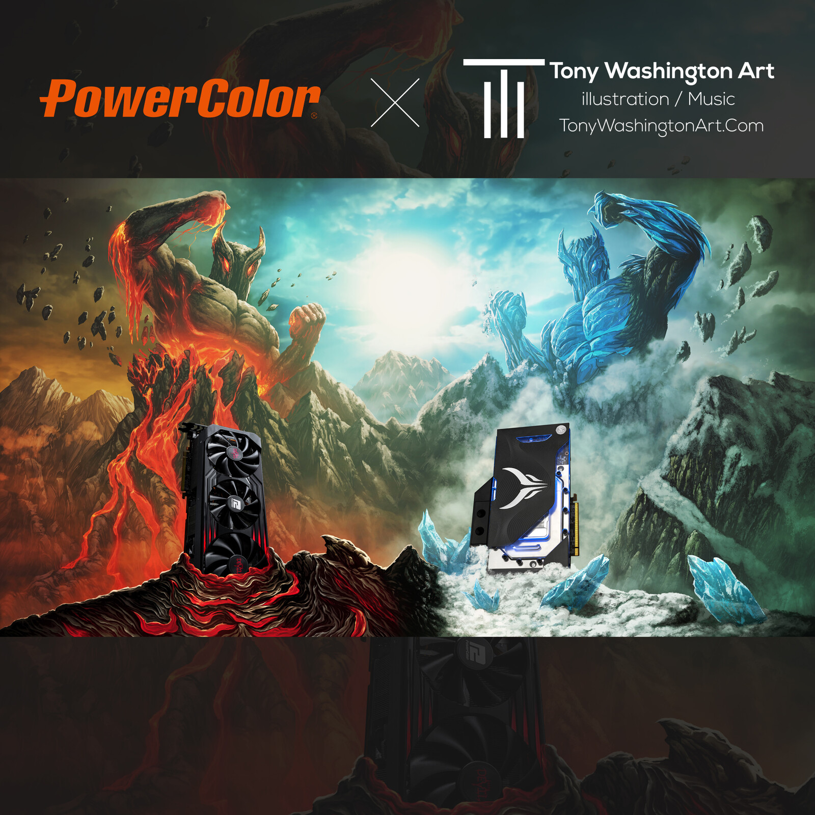 Powercolor 1 of 2 + Time Laspe