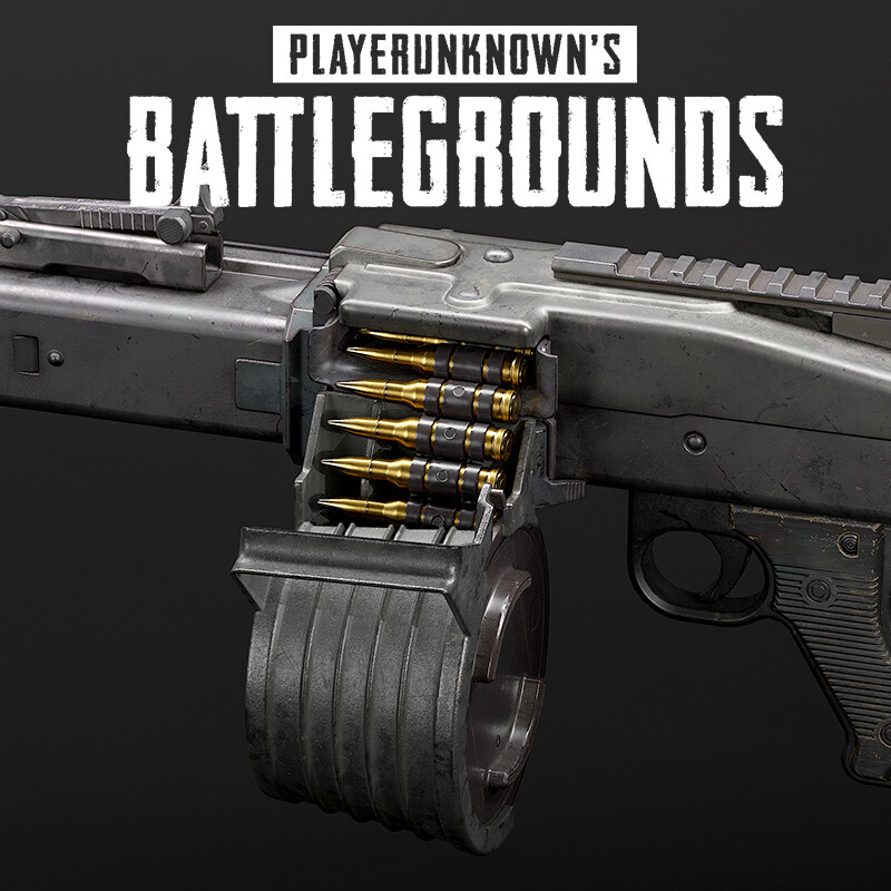 ArtStation - Playerunknown's Battlegrounds: MG3