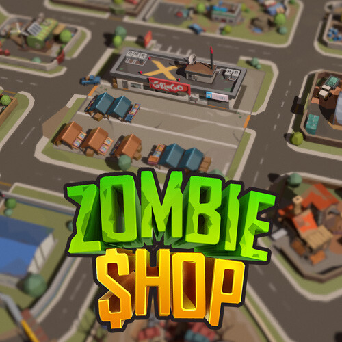 ArtStation Zombie Shop. Map