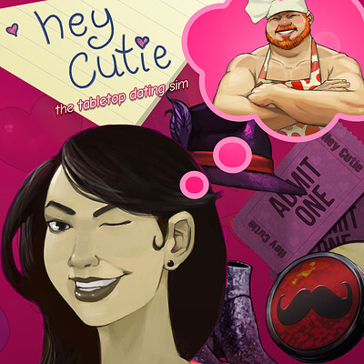 Hey Cutie: The Tabletop Dating Sim