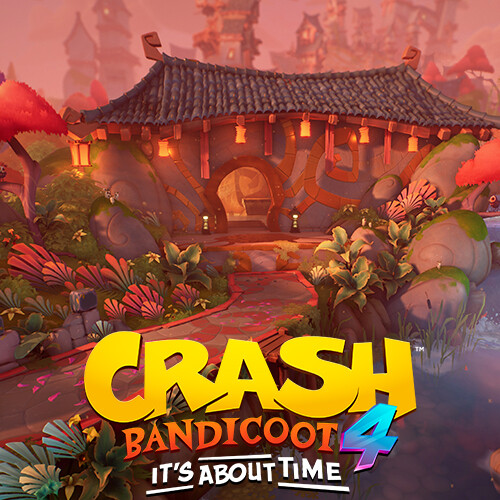 ArtStation Give It A Spin Crash Bandicoot 4 It's About Time