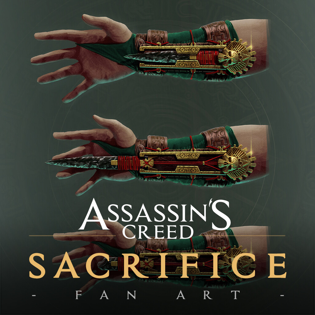 ArtStation - Assassin's Creed Sacrifice (Fanart) - Hidden Blade