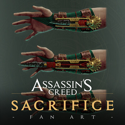 Assassin's Creed Sacrifice (Fanart) - Research / Concept, Maxime